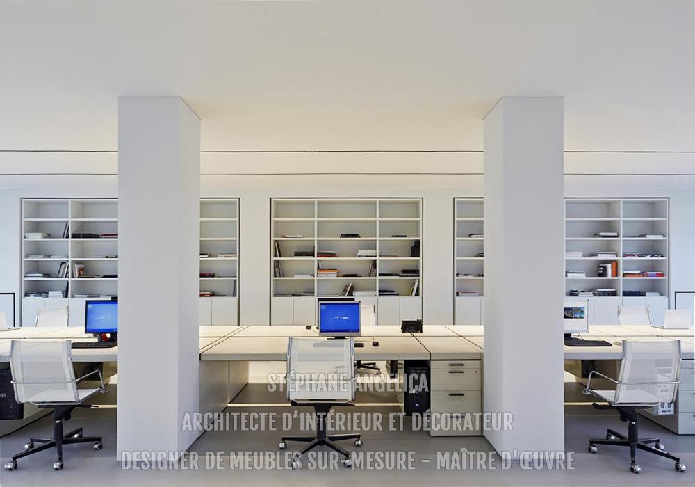 Meuble de bureaux sur mesure Meuble de bureaux sur mesure