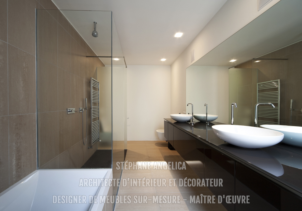 Rénovation de salle de bain et meuble sur mesure