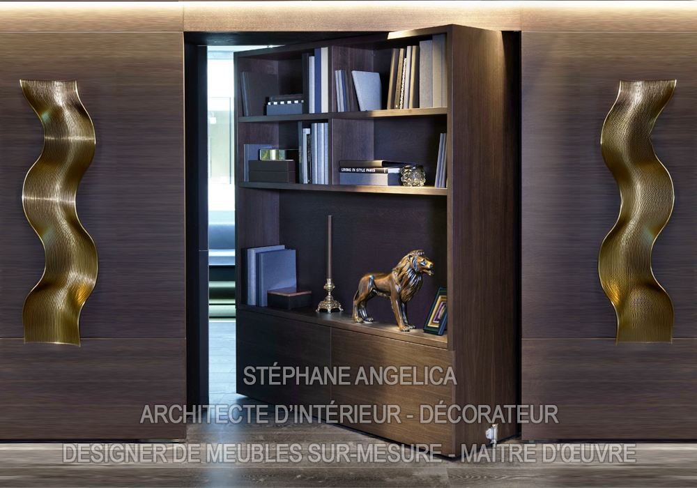 Meuble passage secret sur mesure Meuble passage secret sur mesure