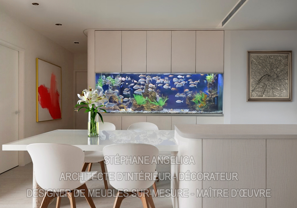Meuble aquarium sur mesure Meuble aquarium sur mesure