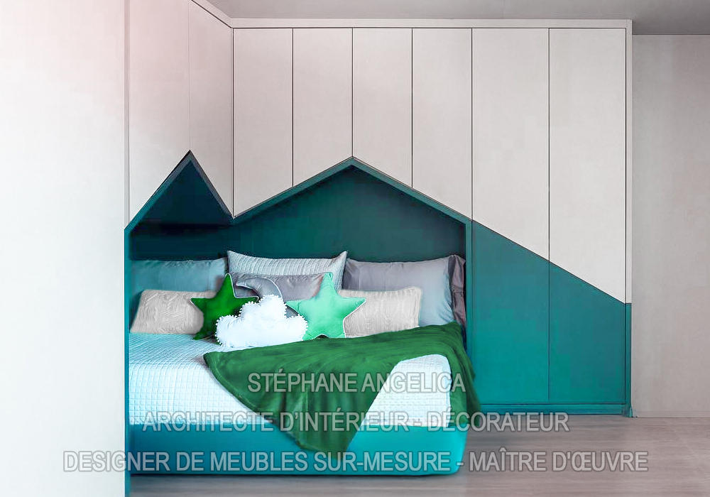 Meuble chambre d'enfant sur mesure Meuble chambre d'enfant sur mesure
