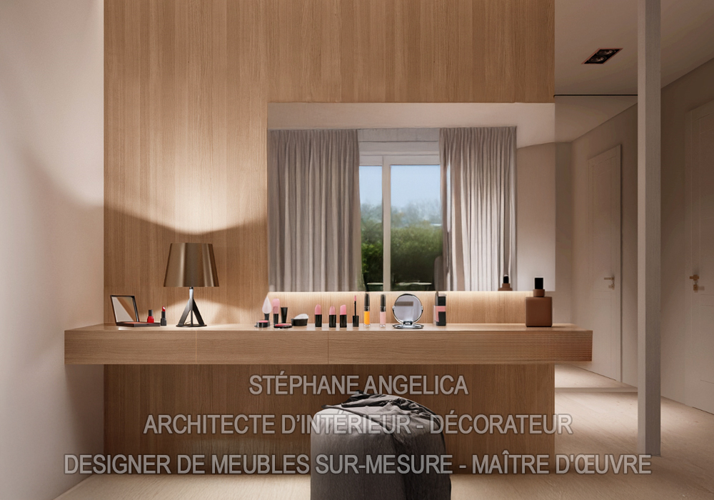 Coiffeuse sur mesure Coiffeuse sur mesure