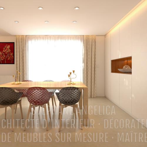 PROJET APPARTEMENT DE 77,52 M² - AGENCEMENT SUR MESURE ET DÉCORATION : APRÈS
