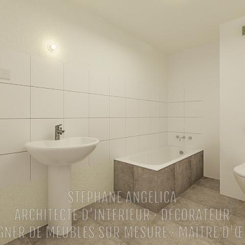 PROJET APPARTEMENT VIDE DE 77,52 M² : AVANT