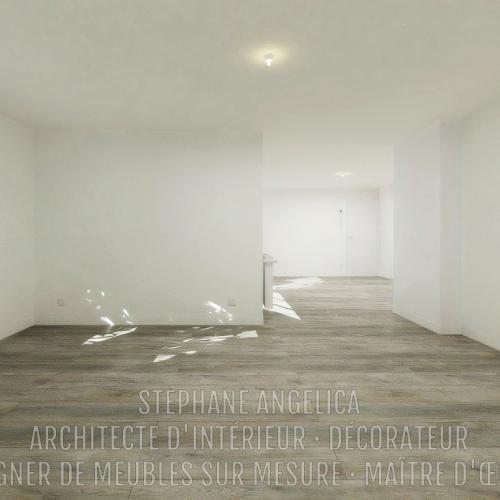 PROJET APPARTEMENT VIDE DE 77,52 M² : AVANT