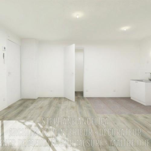 PROJET APPARTEMENT VIDE DE 77,52 M² : AVANT
