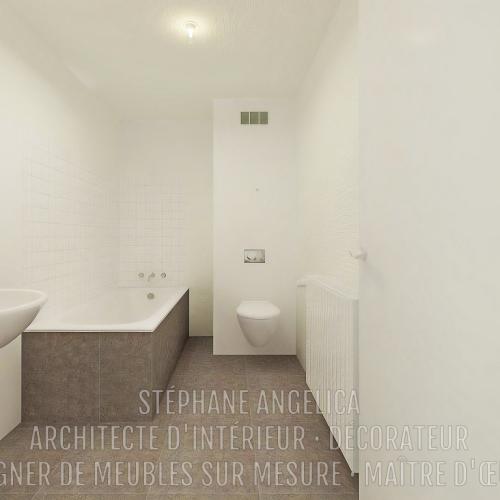 PROJET APPARTEMENT VIDE DE 77,52 M² : AVANT