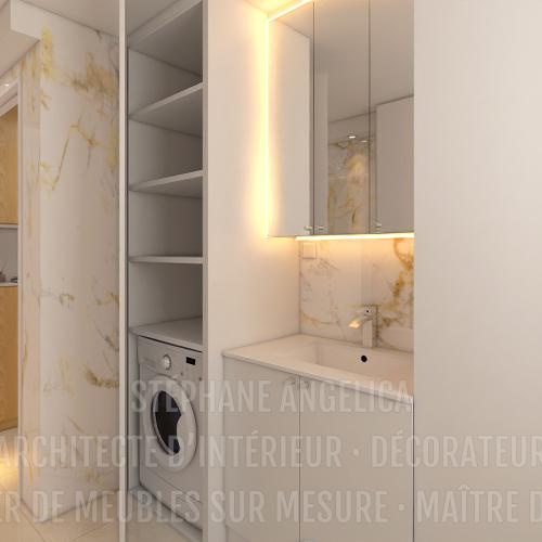 PROJET APPARTEMENT DE 65,70 M² · APRÈS : RÉNOVATION ET AGENCEMENT DE MEUBLES SUR MESURE
