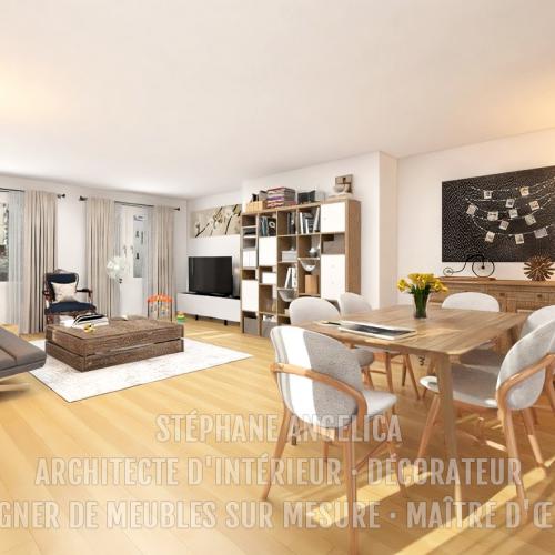 PIÈCE DÉCORÉE PAR LES PROPRIÉTAIRES : AVANT