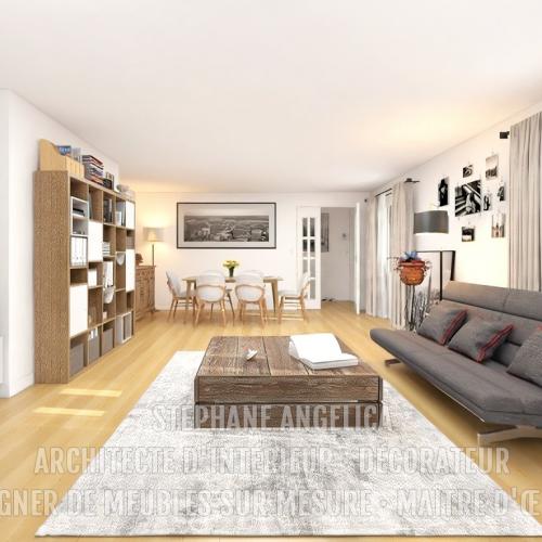 PIÈCE DÉCORÉE PAR LES PROPRIÉTAIRES : AVANT