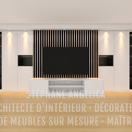 EN SUPPLÉMENT · AUTRE VERSION DU MEUBLE TV